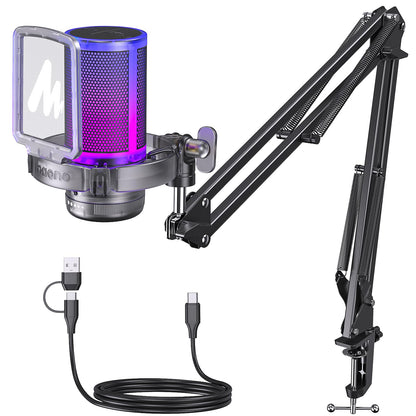 Maono Gaming USB Microphone DGM20S With Noise Cancellation