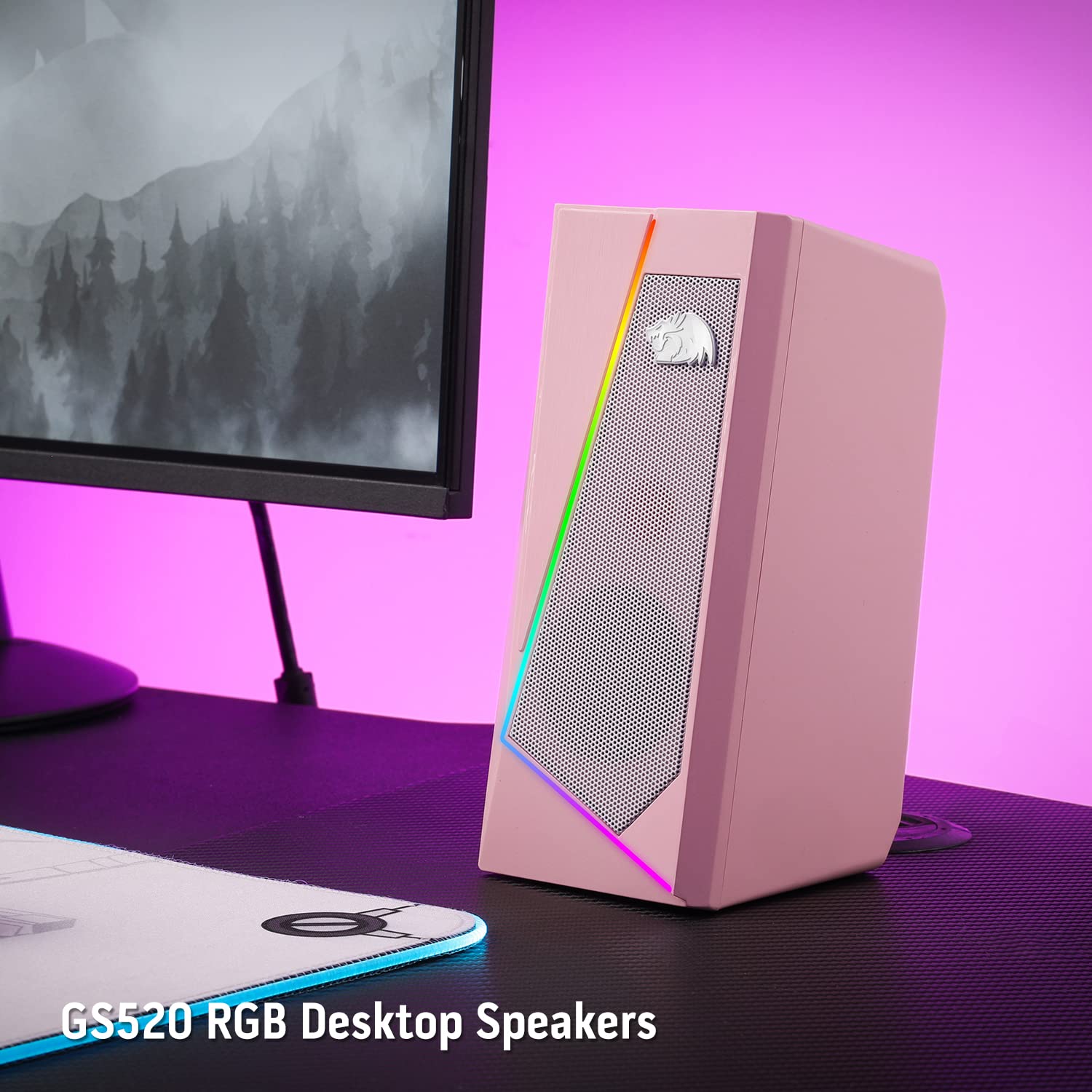 Redragon GS520 RGB Desktop Speakers with Enhanced Sound