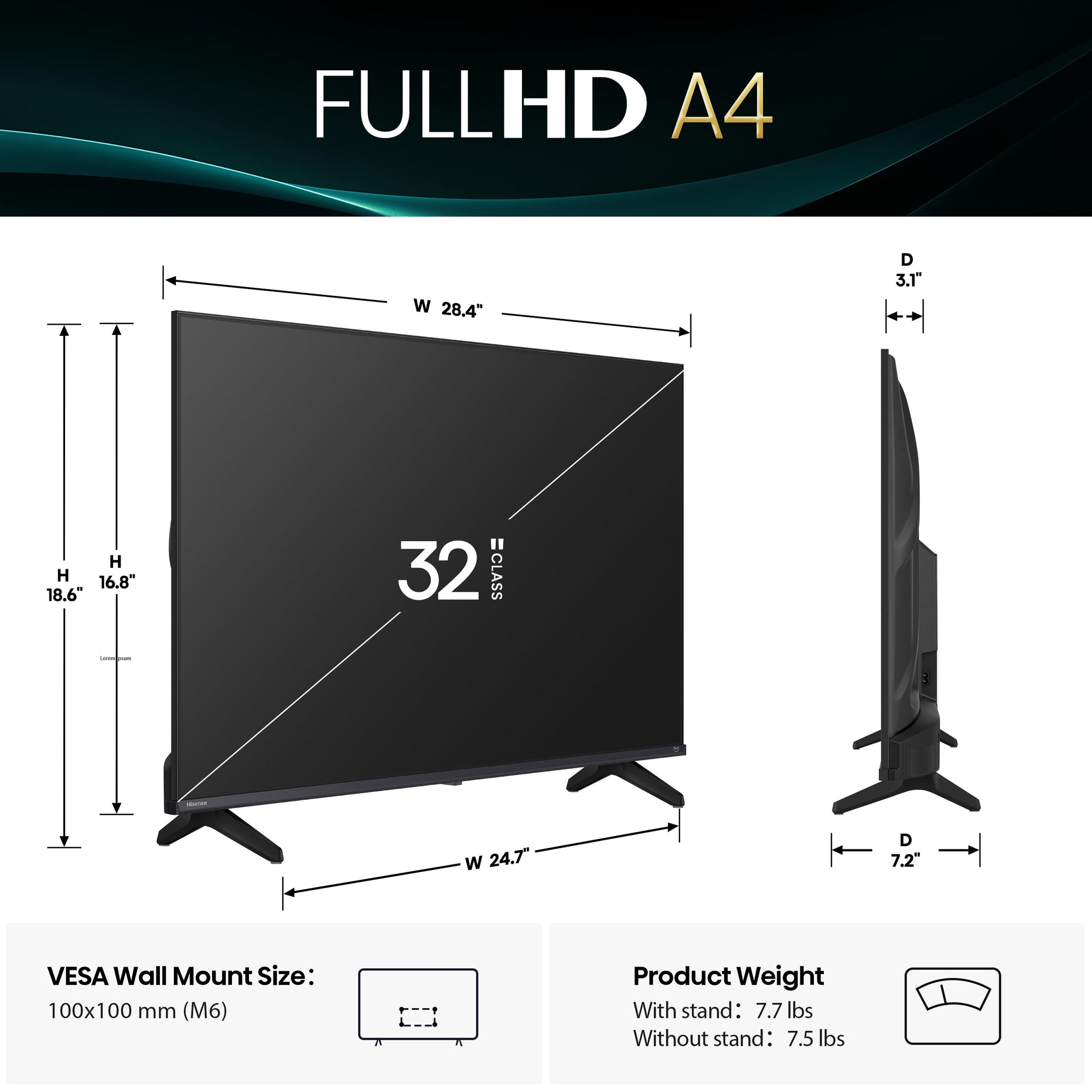 Hisense 40 Inch FHD Smart Fire TV with Alexa
