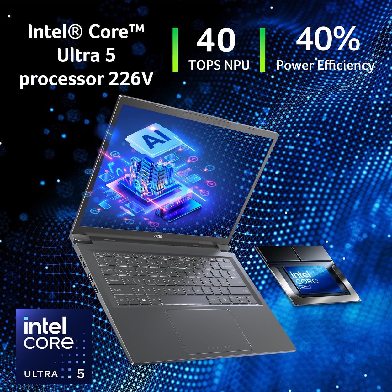 Acer Aspire Go 15 Slim Laptop with FHD Display