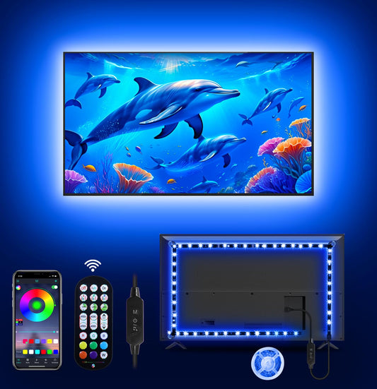 MATICOD RGB LED TV Strip With App Control MusicSync