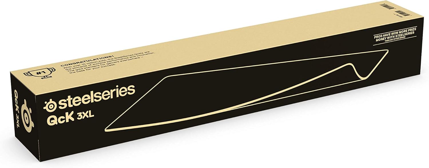 SteelSeries QcK Edge Gaming Mouse Pad Durable Smooth Surface
