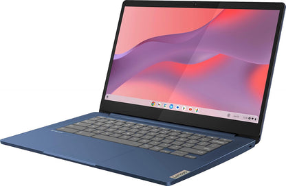 Lenovo Flagship Chromebook 14 Inch FHD Touchscreen Abyss Blue