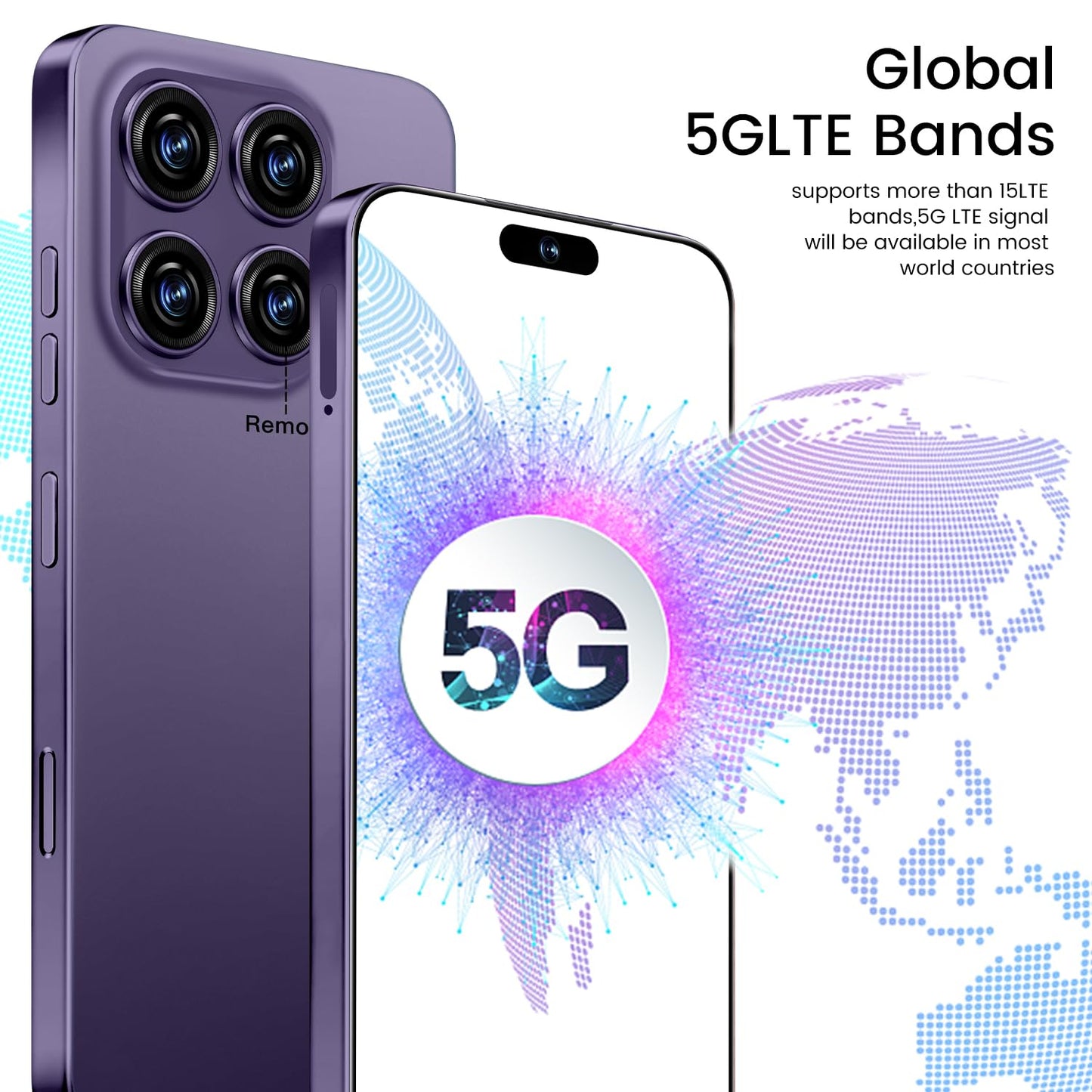 MMY 16PROMA X Unlocked Phone 6.99in HD Android 14 7000mAh 5G 16GB 512GB Deep Blue