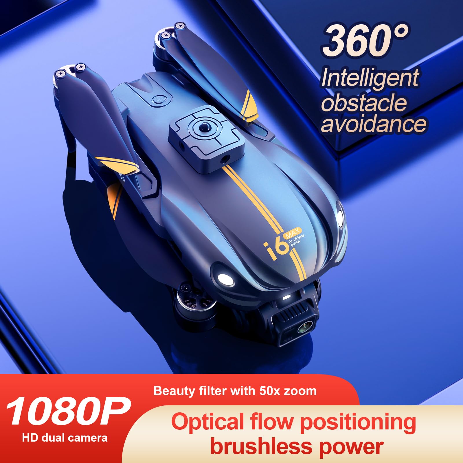 1080P HD Camera Drone With Adjustable Lens