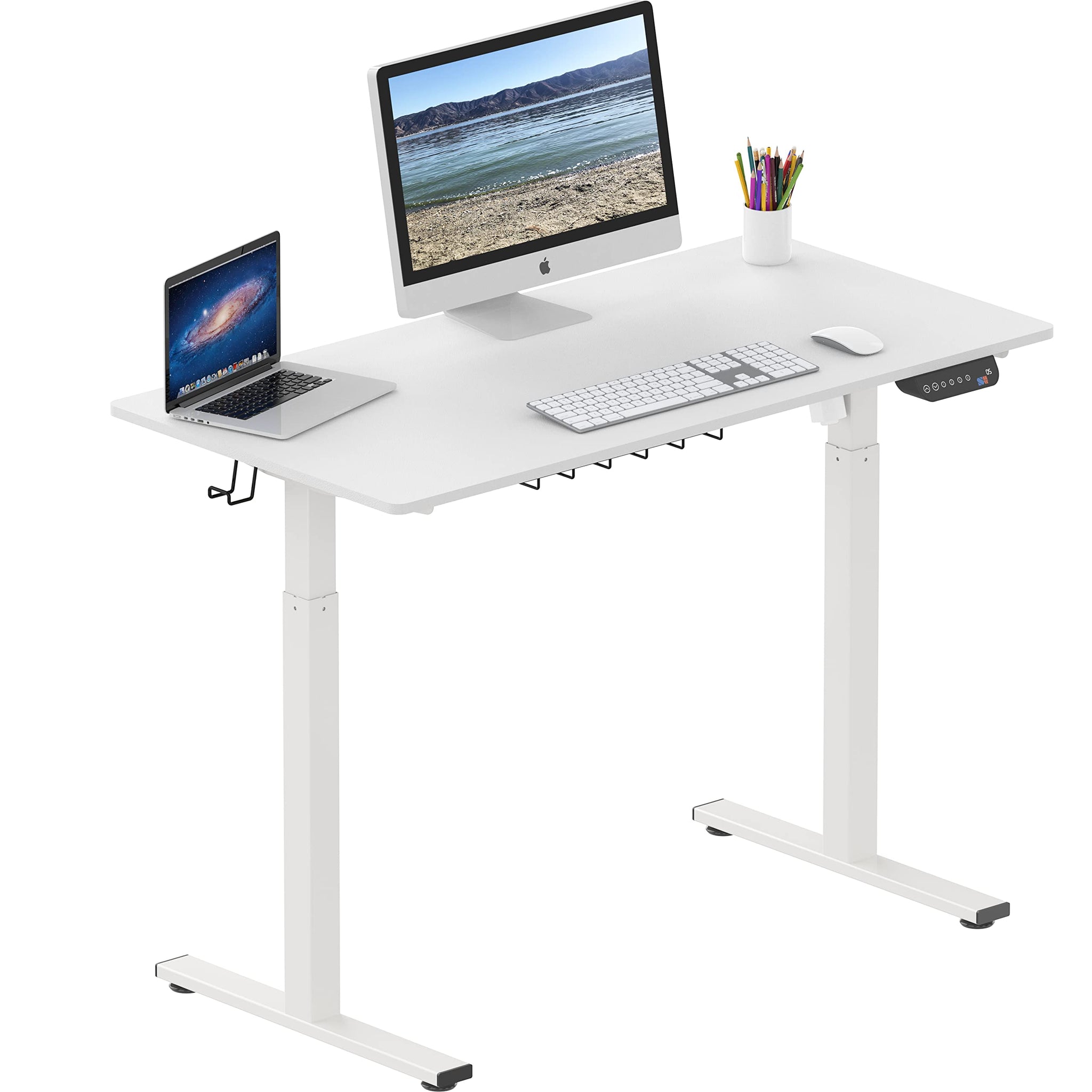 Height Adjustable Standing Desk with Memory Preset Feature