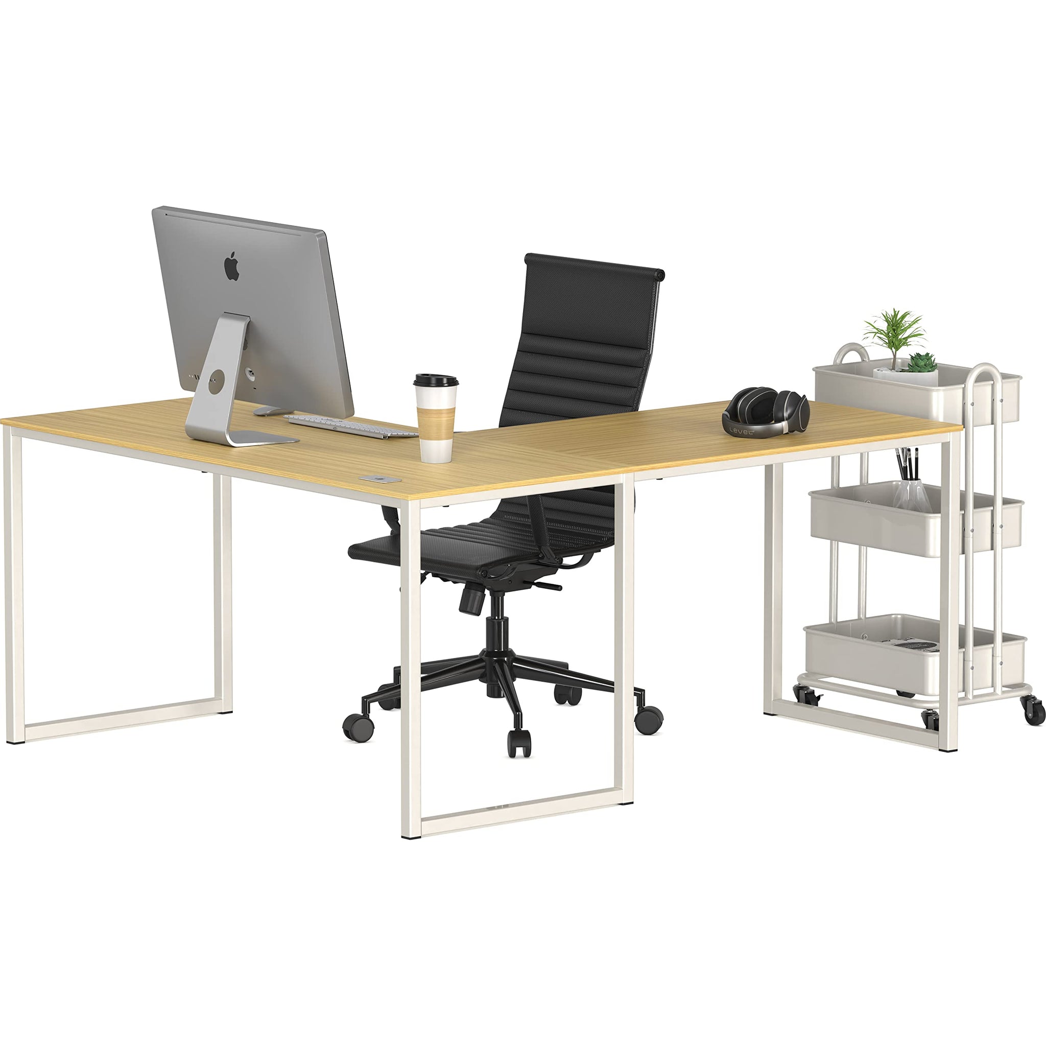 L Shape Home Office Desk for Maximal Workspace