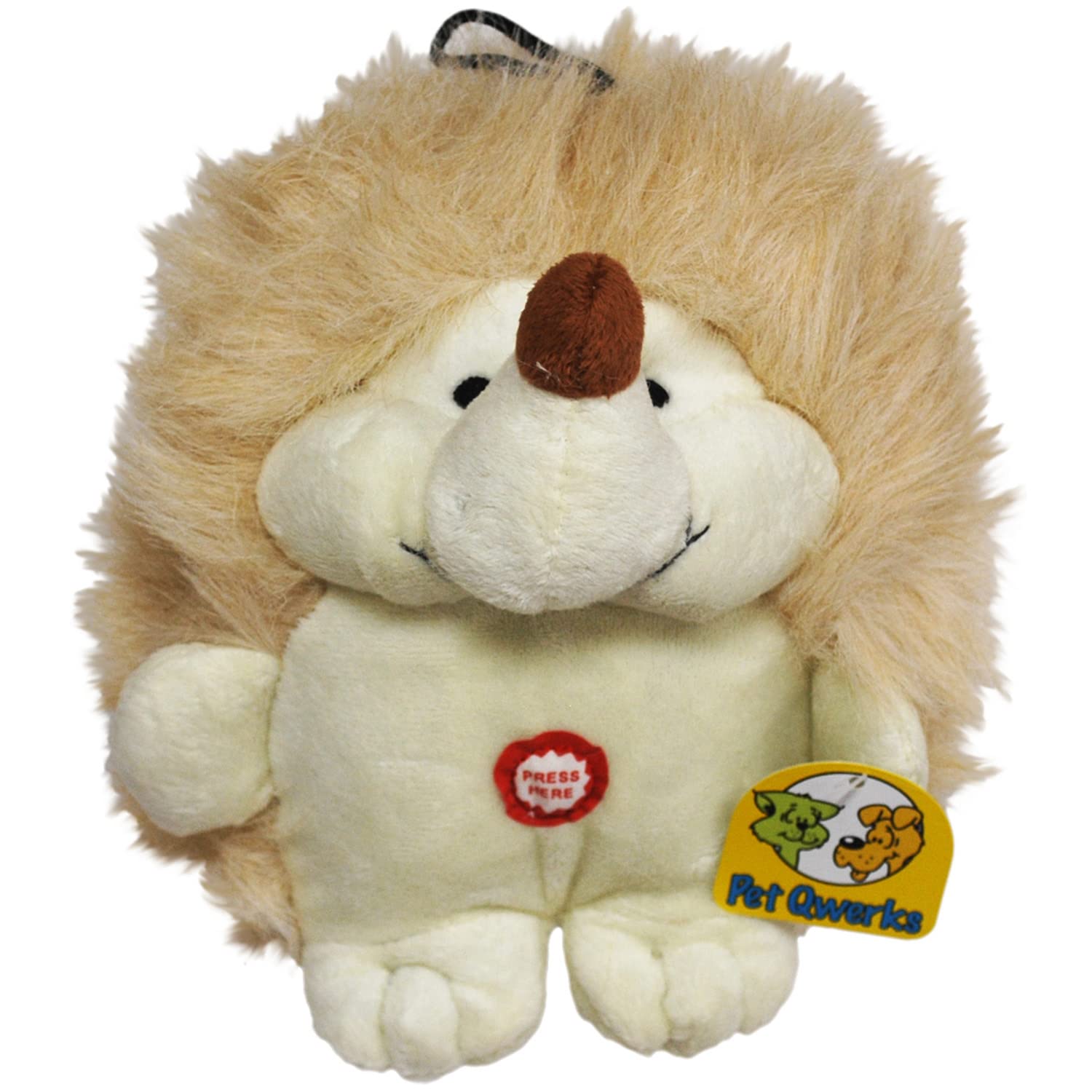 Interactive Plush Dog Toy with Chatter Feature