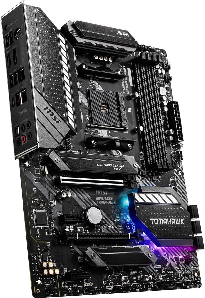 MSI MAG B550 Tomahawk Gaming Motherboard for Ryzen Performance