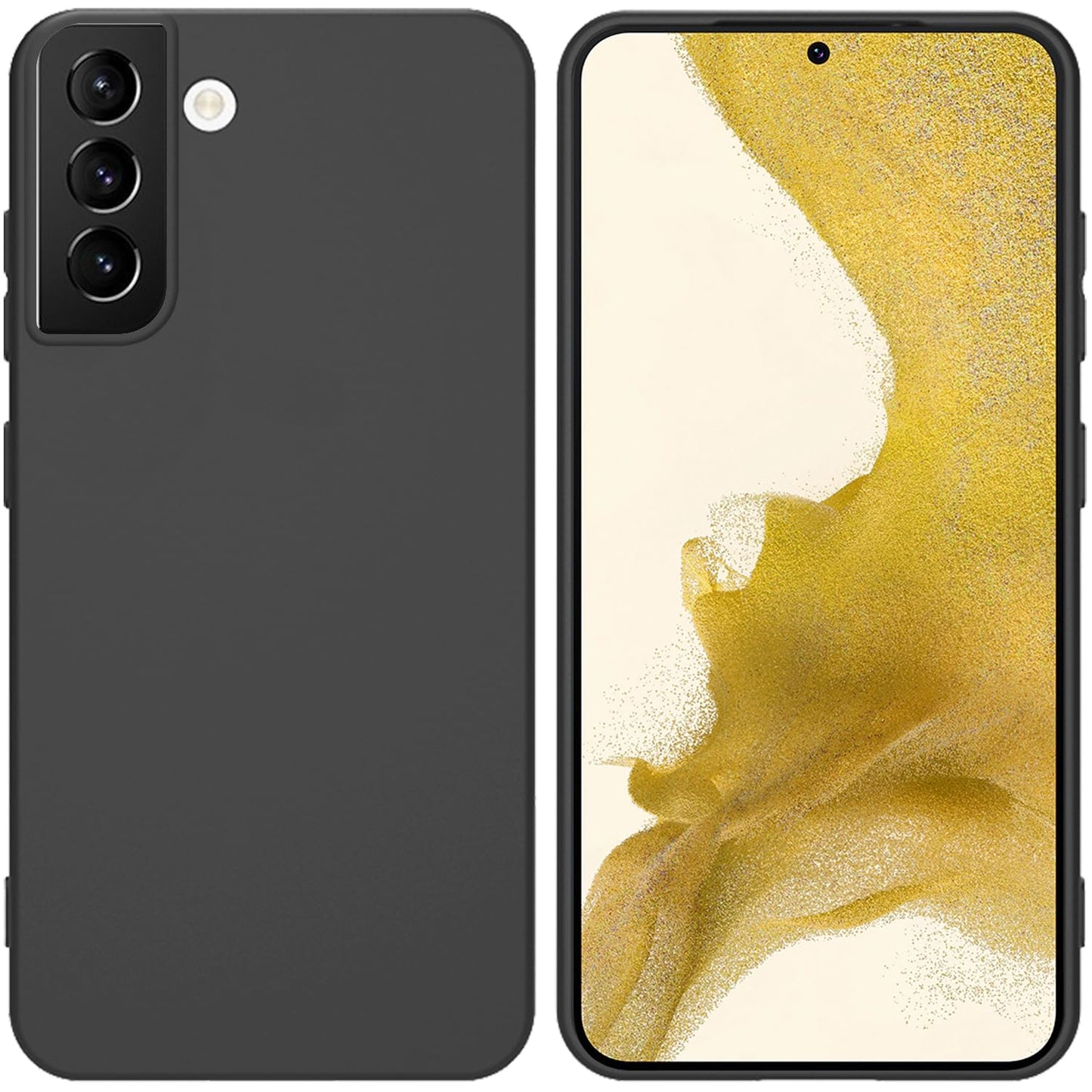 Tenoc Clear Case For Samsung Galaxy S22 6 Inch Non Yellowing Protective Bumper