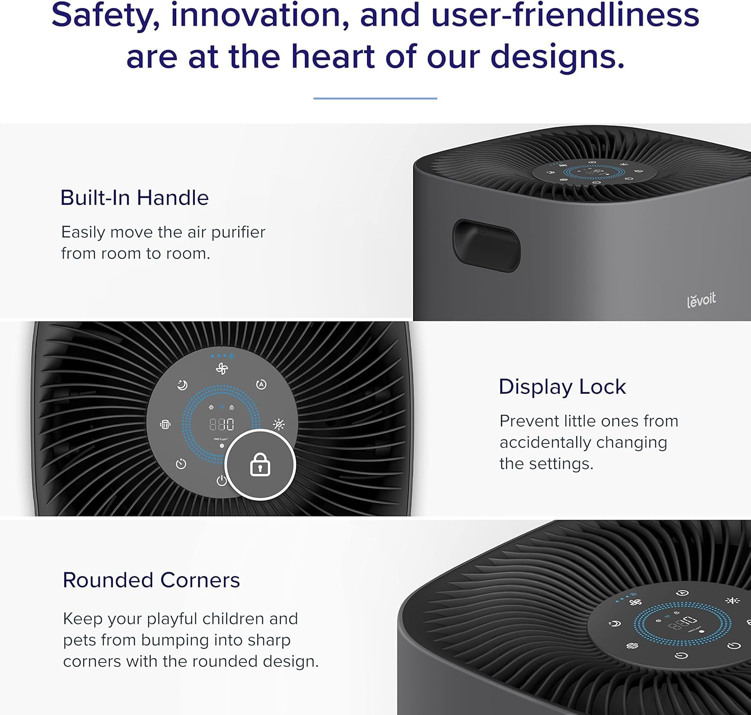 Levoit Smart Air Purifier for Large Rooms