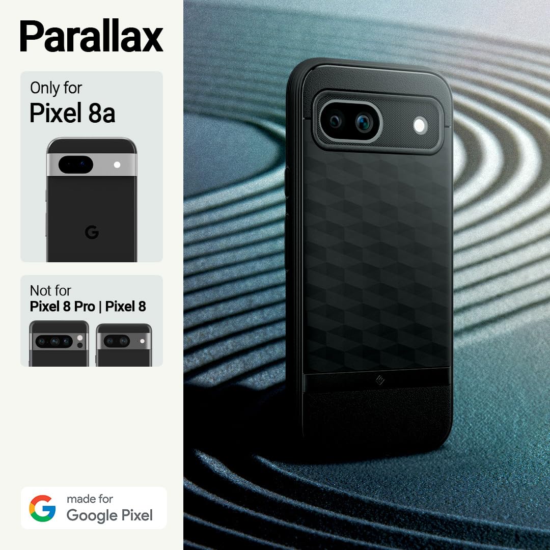 Caseology Parallax Case for Google Pixel 8a with Ergonomic Design