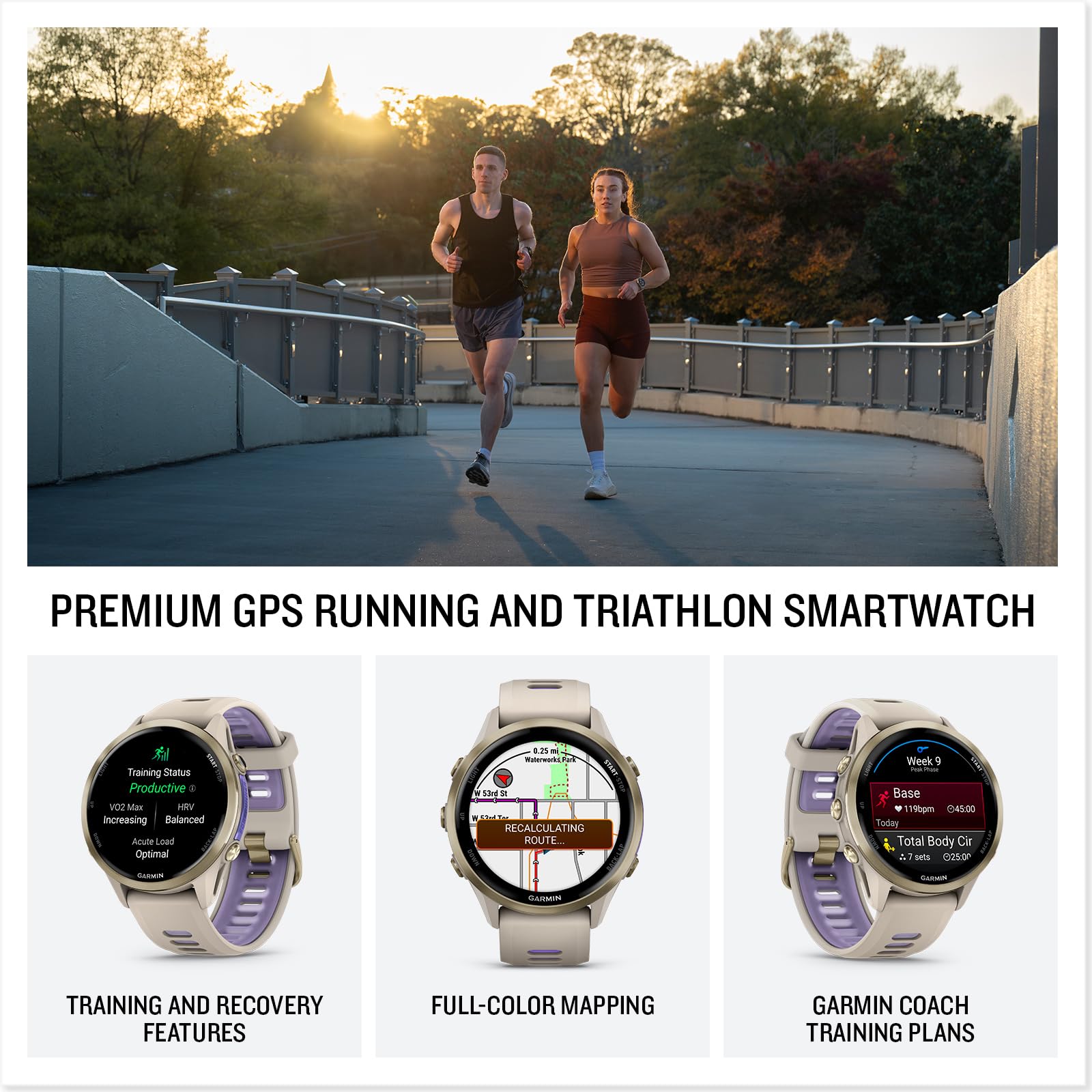 Garmin Forerunner 970 GPS Running and Triathlon Smartwatch