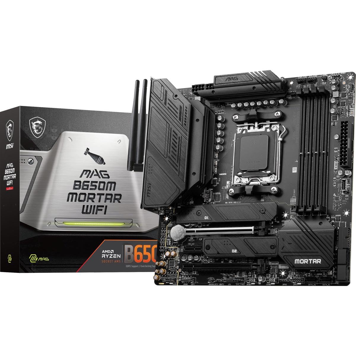 MSI MAG B650 Tomahawk WiFi Gaming Motherboard for High Performance