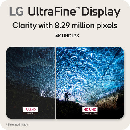 LG 27 Inch 4K UHD Monitor with Borderless Design