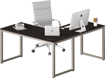 Commercial-Grade L-Shape Corner Desk for Efficient Workspaces