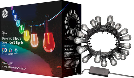 Cync GE Smart Color Changing Patio String Lights