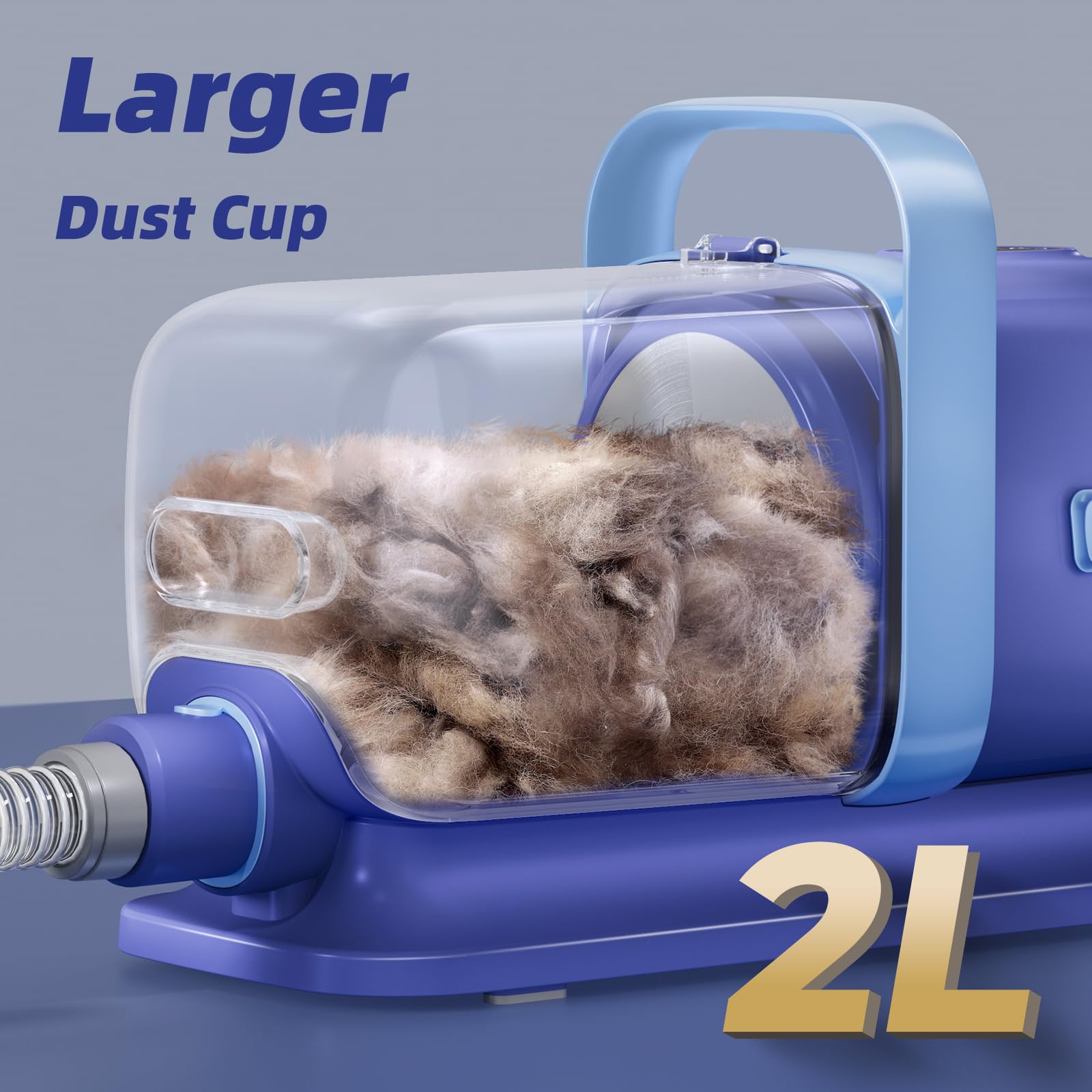 Dog Grooming Kit With Vacuum For Easy Cleanup