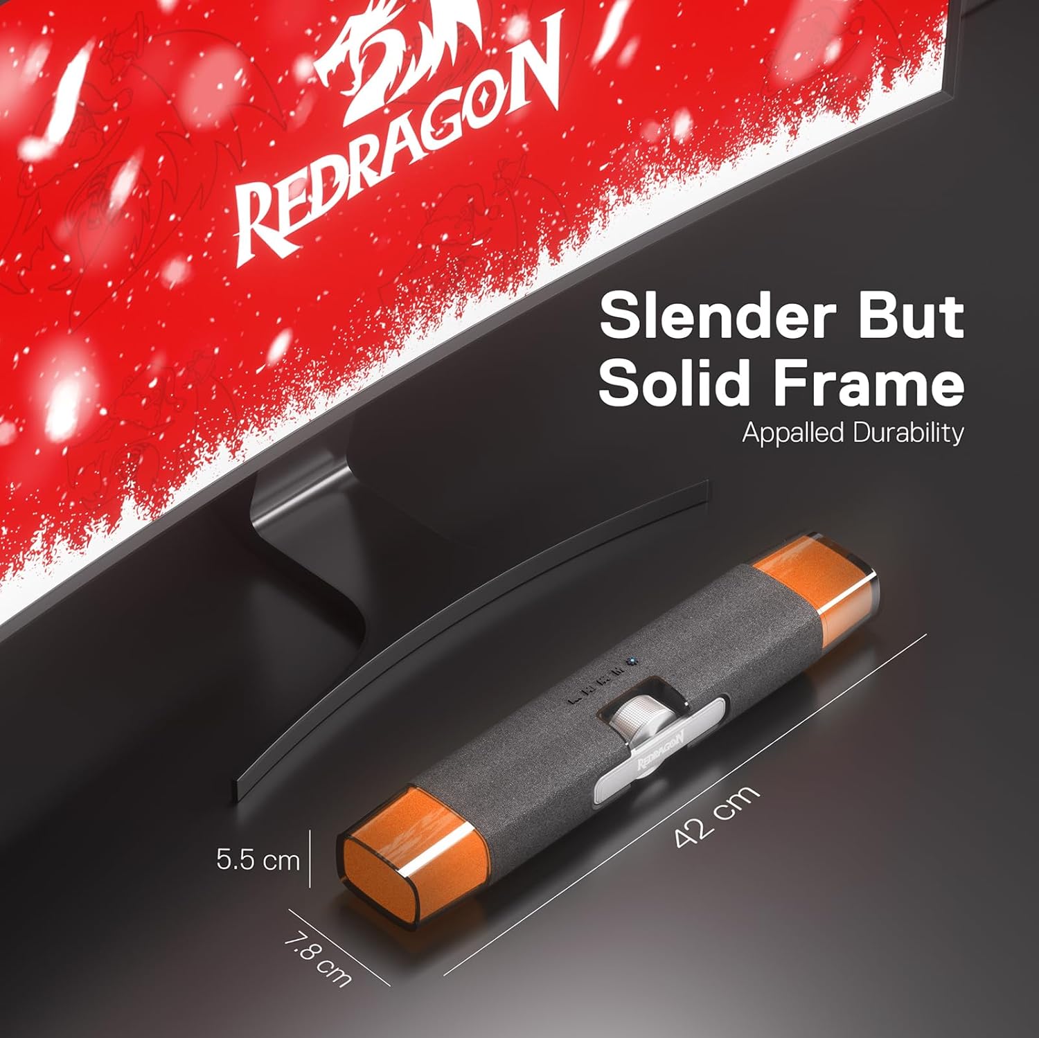 Redragon RGB Bluetooth Speakers with Rich Sound Quality
