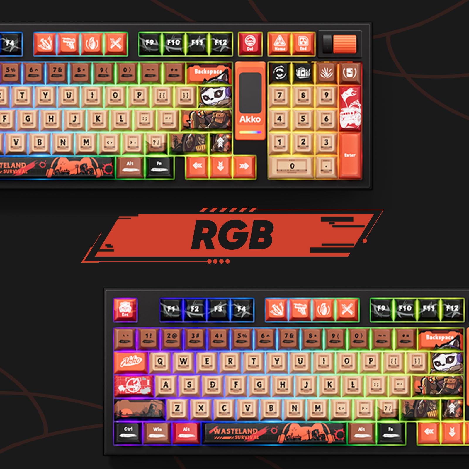 Akko 5098B Wireless Gaming Keyboard with RGB Features