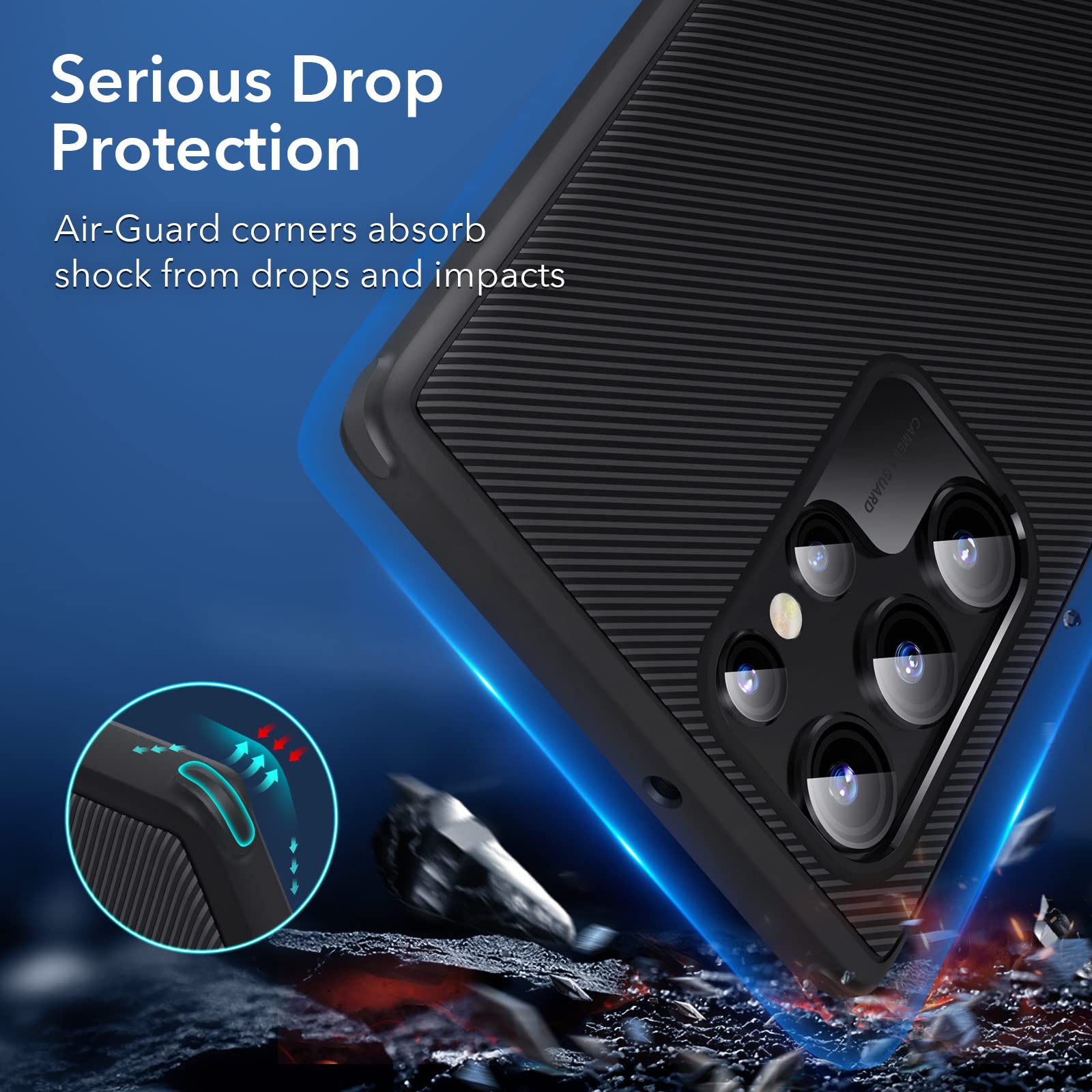 Samsung Galaxy S24 Ultra Armor Case with Screen Protector