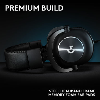 Logitech G Pro X SE वायर्ड गेमिंग हेडसेट ब्लू VOICE के साथ