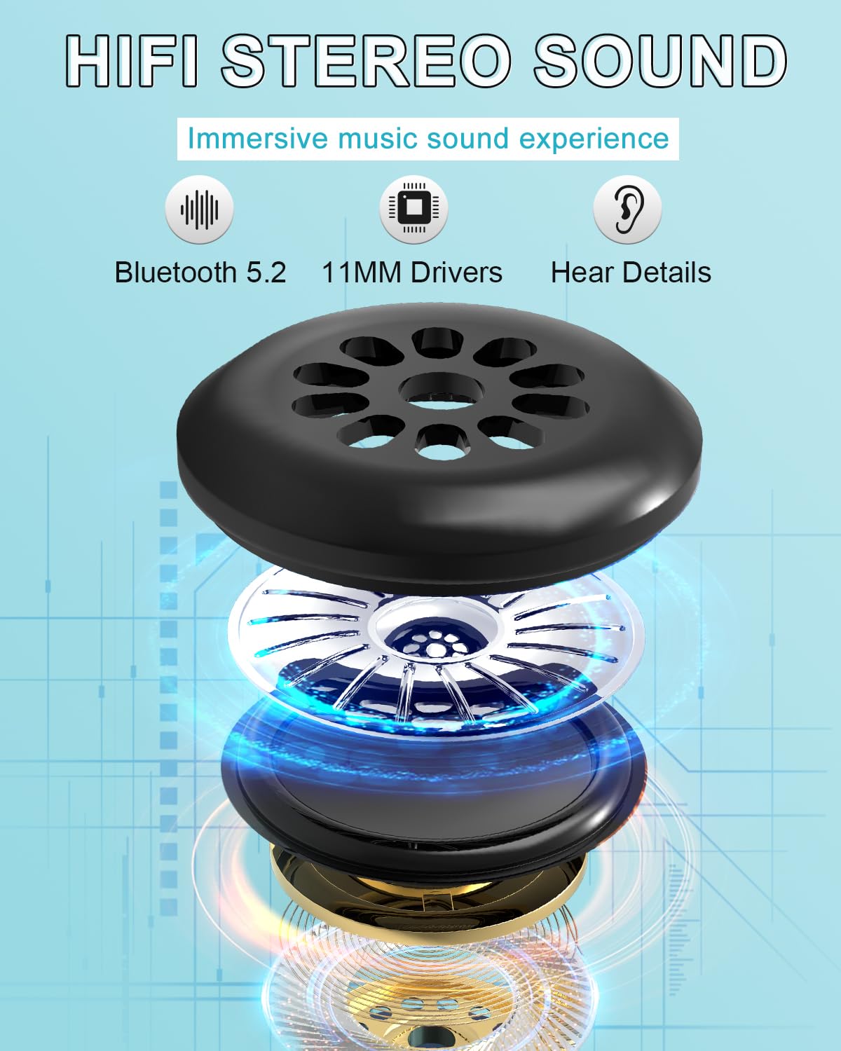 Sleep Headphones Bluetooth Eye Mask for Side Sleepers