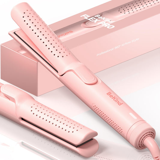 2 in 1 Hair Straightener and Curler for Effortless Styling