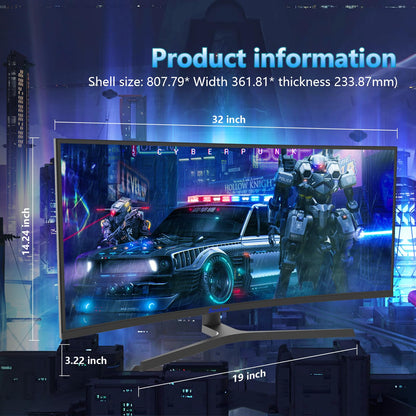 27 Inch IPS Gaming Monitor 100Hz Frameless 1080P HDMI