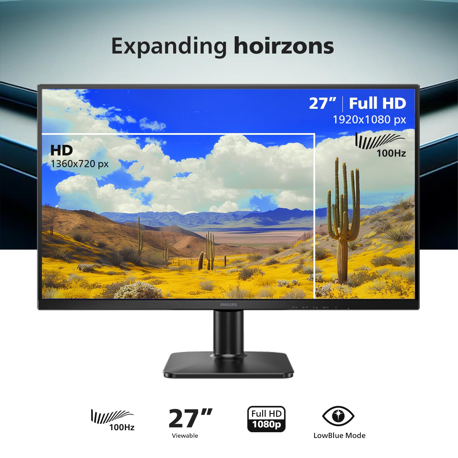 Philips 24 Inch Full HD Monitor with Eye Care Technology