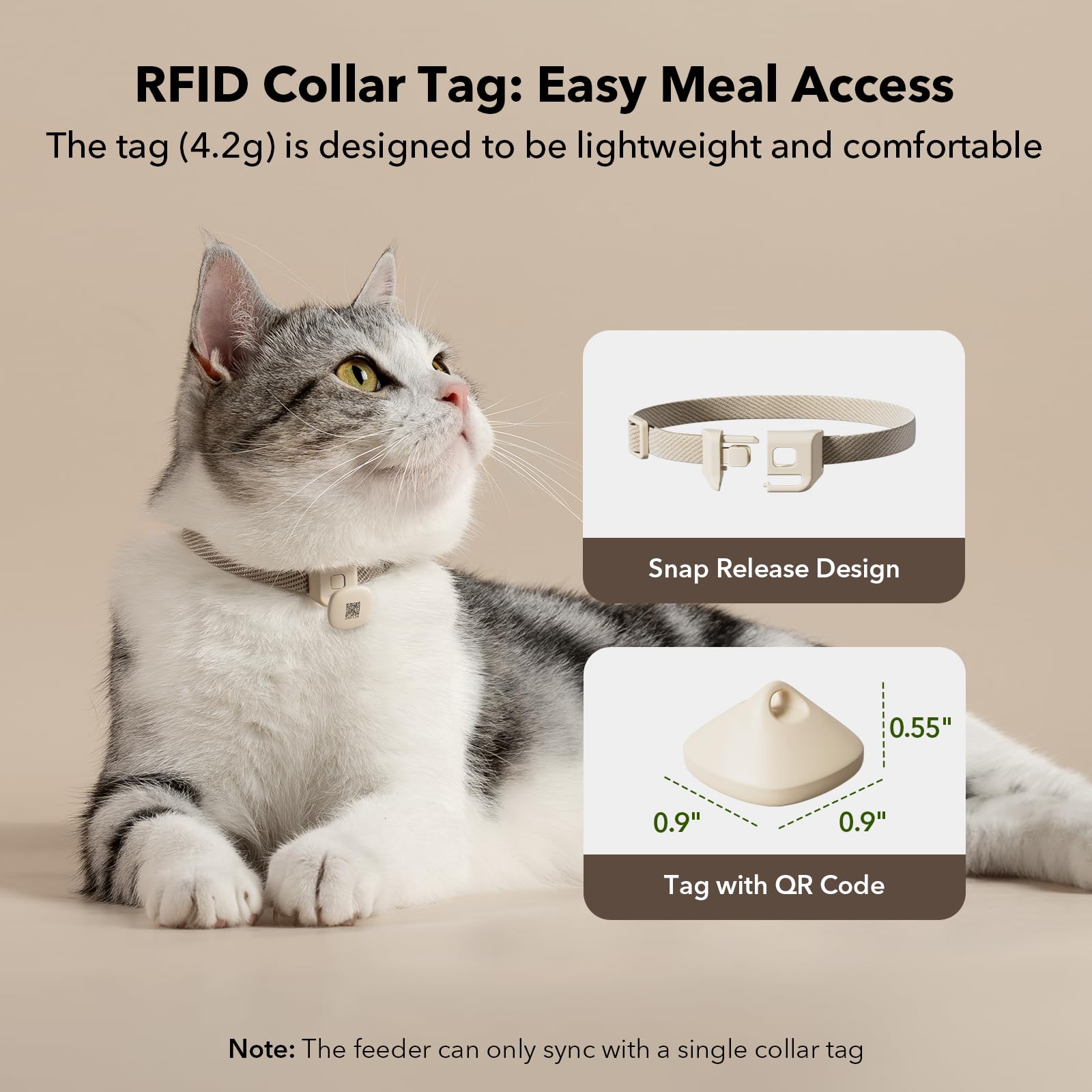 Automatic Cat Feeder With App Control For Convenient Feeding