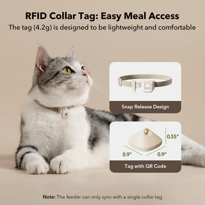 Automatic Cat Feeder With App Control For Convenient Feeding