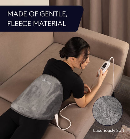 Geniani Large Electric Heating Pad for Pain Relief