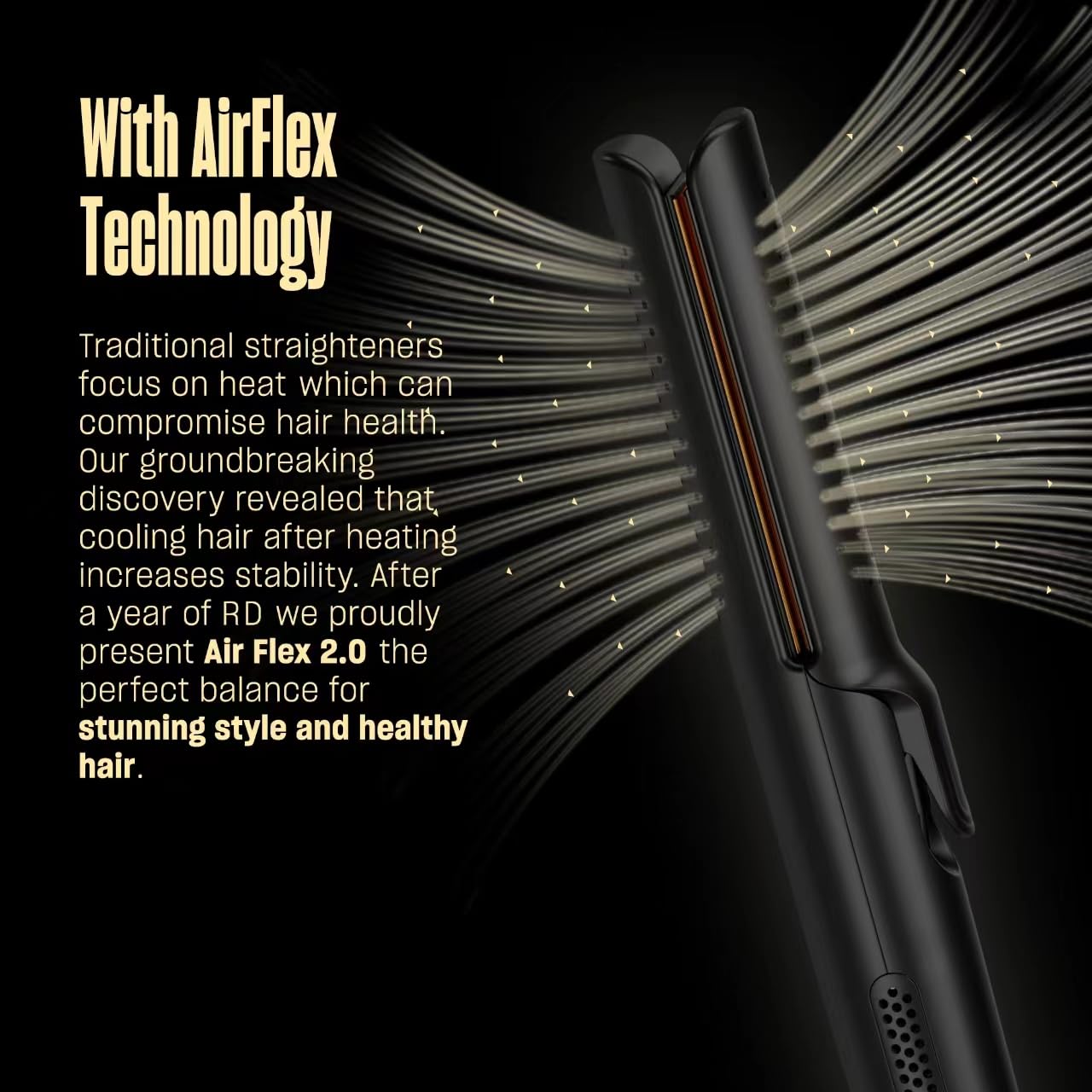 2 in 1 Hair Straightener and Curler for Effortless Styling