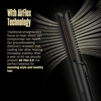 2 in 1 Hair Straightener and Curler for Effortless Styling