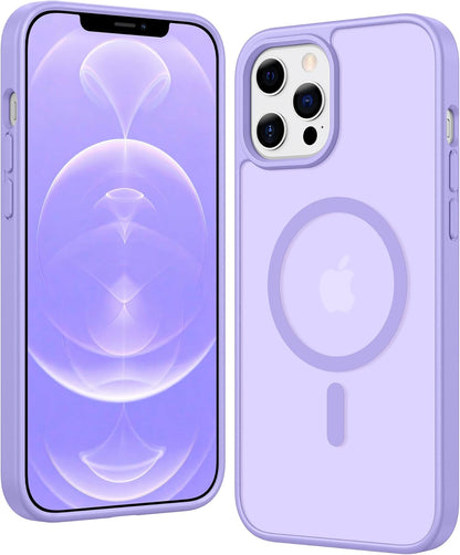 FNTCASE IPhone 16 Case Clear Magnetic MagSafe Screen Protector Drop Proof Rugged