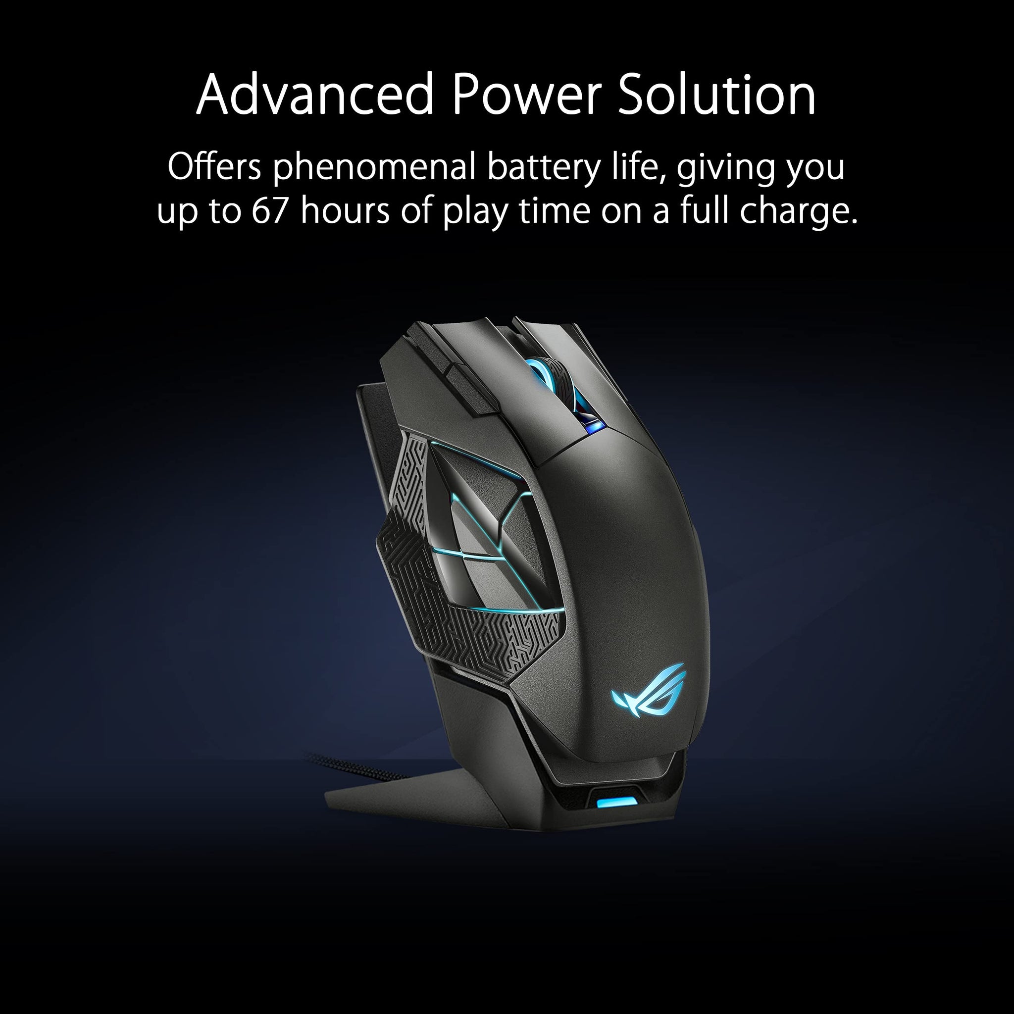 ASUS ROG Spatha X Wireless Gaming Mouse with RGB Lighting