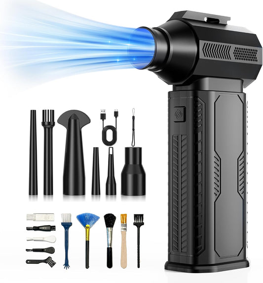 Ultra Powerful Cordless Air Duster 130K RPM 8000mAh Battery