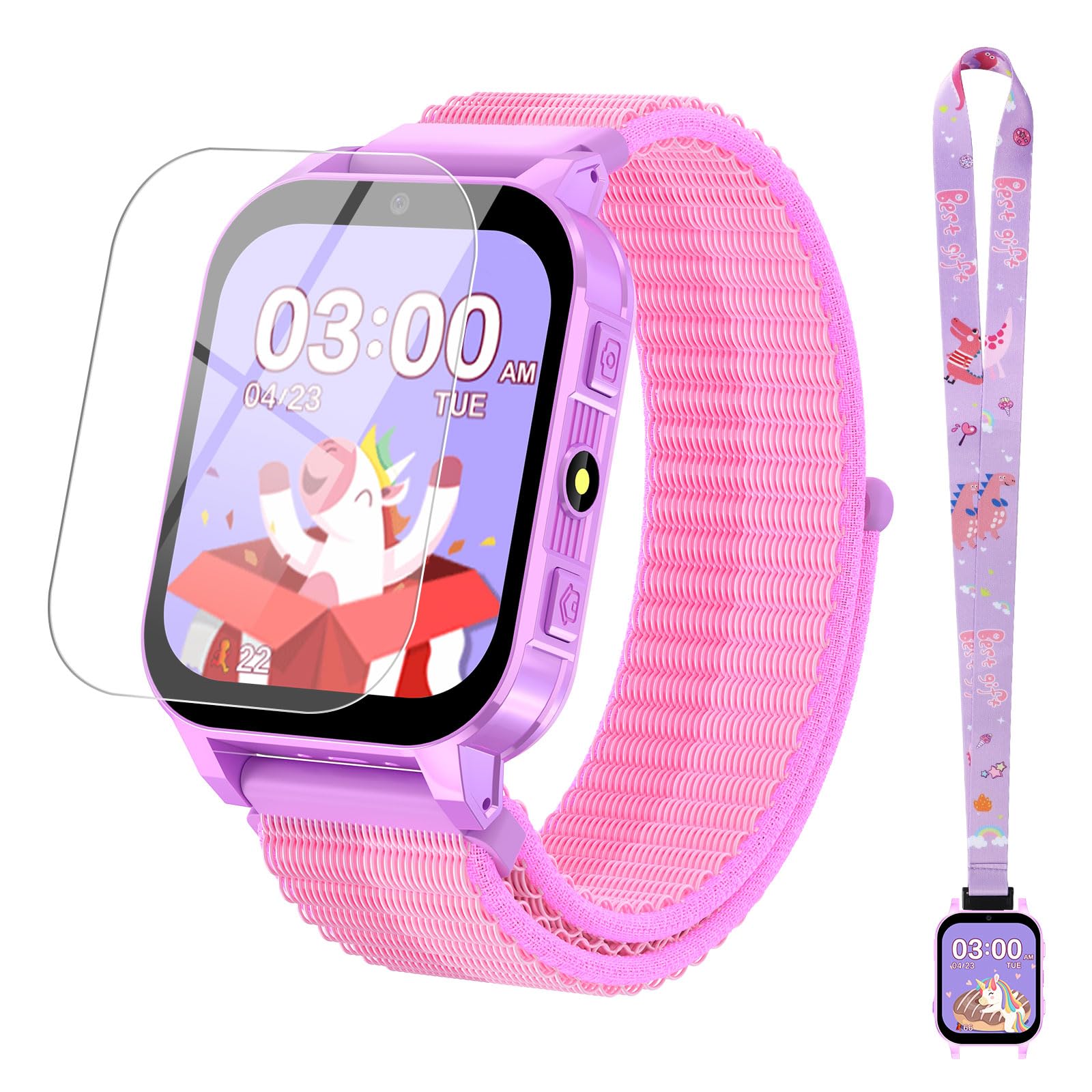 Kids Smartwatch With Educational Games And Camera HD