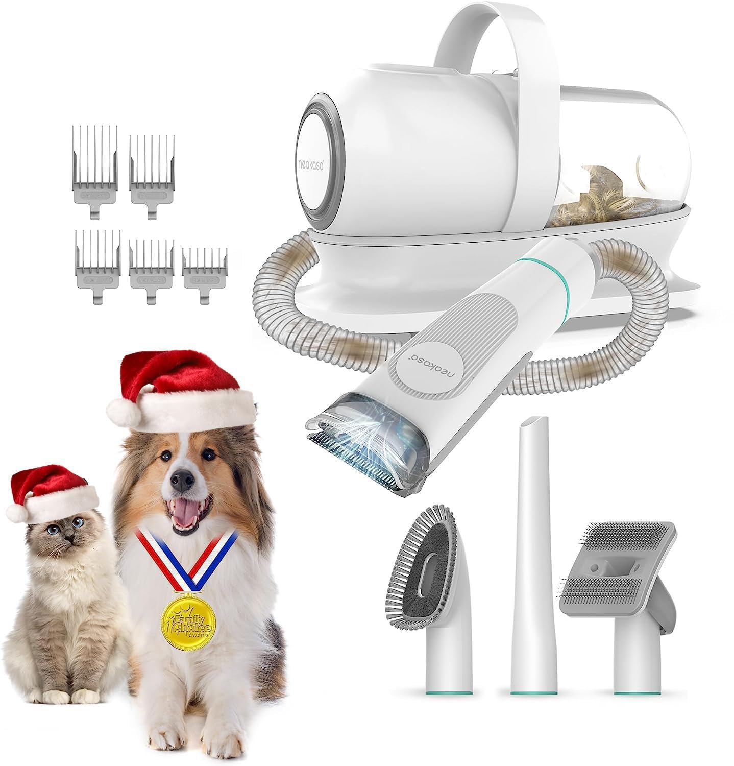 Neakasa P2 Pro Dog Grooming Kit with Vacuum Suction