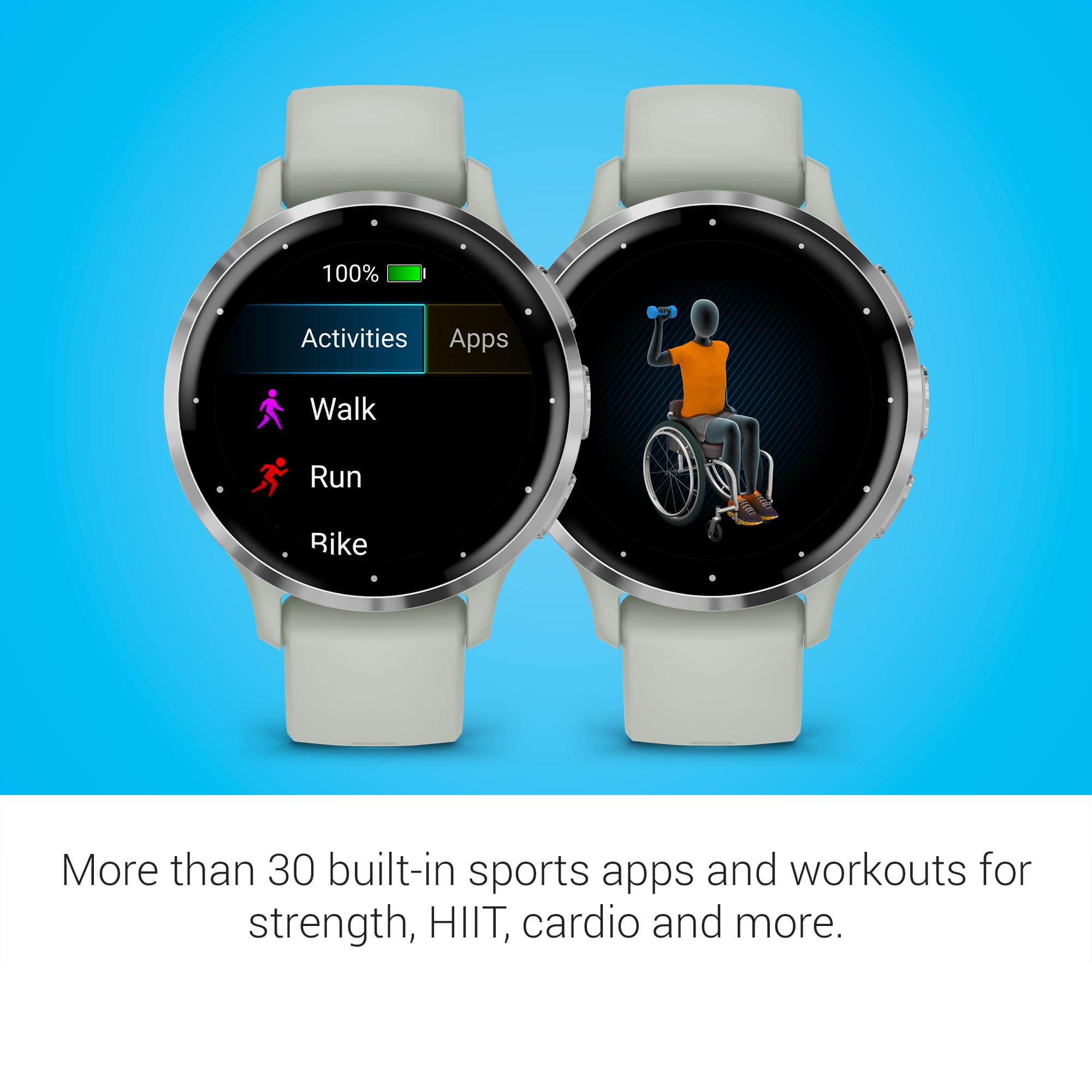 Garmin Venu 3S Smartwatch AMOLED Display Long Battery Life