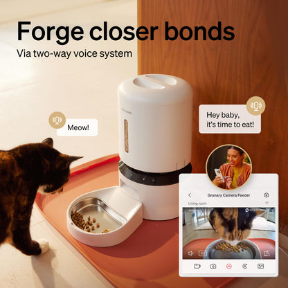 PETLIBRO Automatic Cat Feeder with HD Camera and Alerts