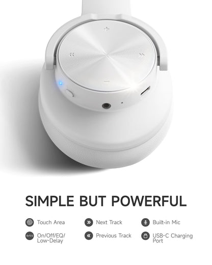 Picun B8 Bluetooth Headphones 120H Playtime With 3 EQ Modes