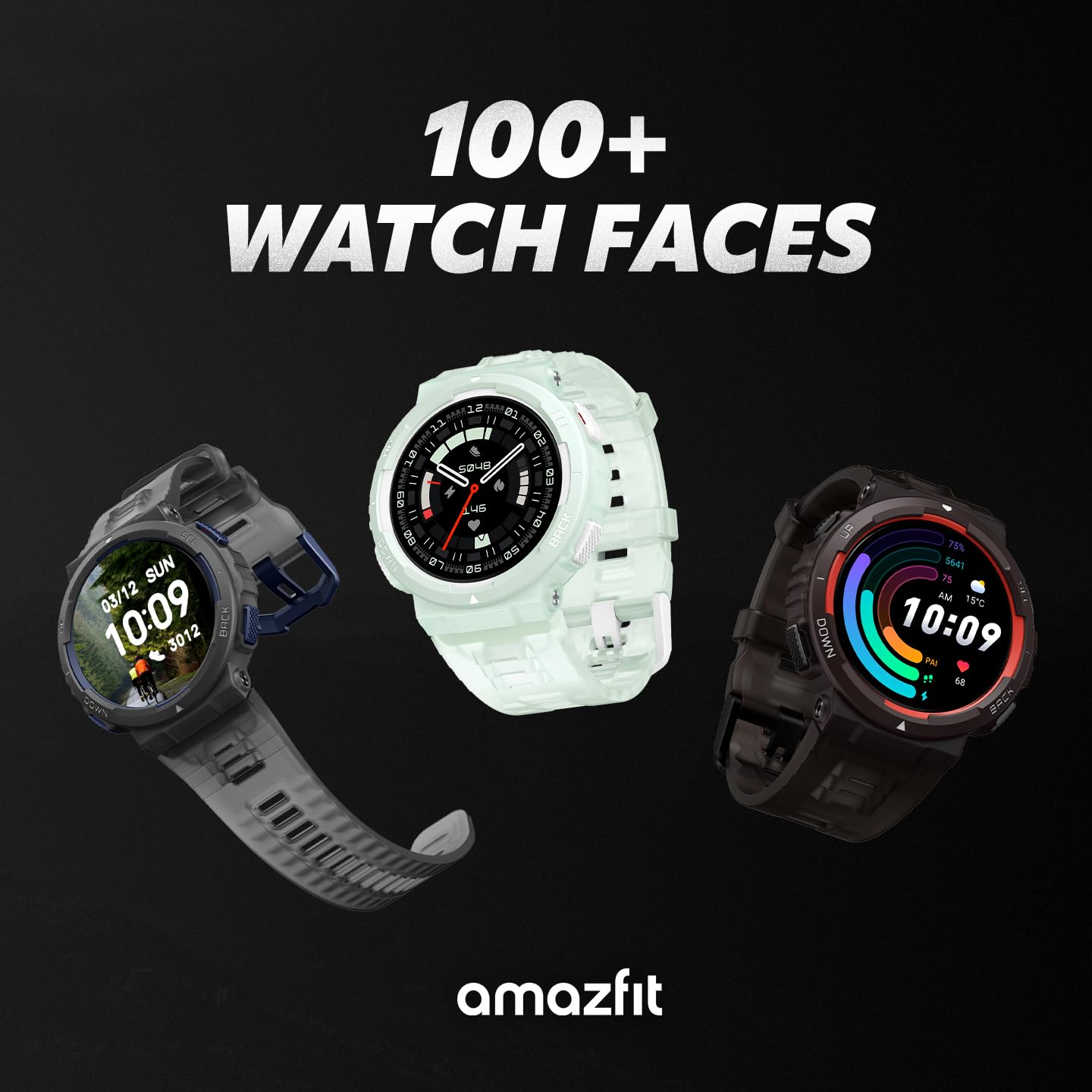 Amazfit Active Edge Rugged GPS Smart Watch 16 Day Battery