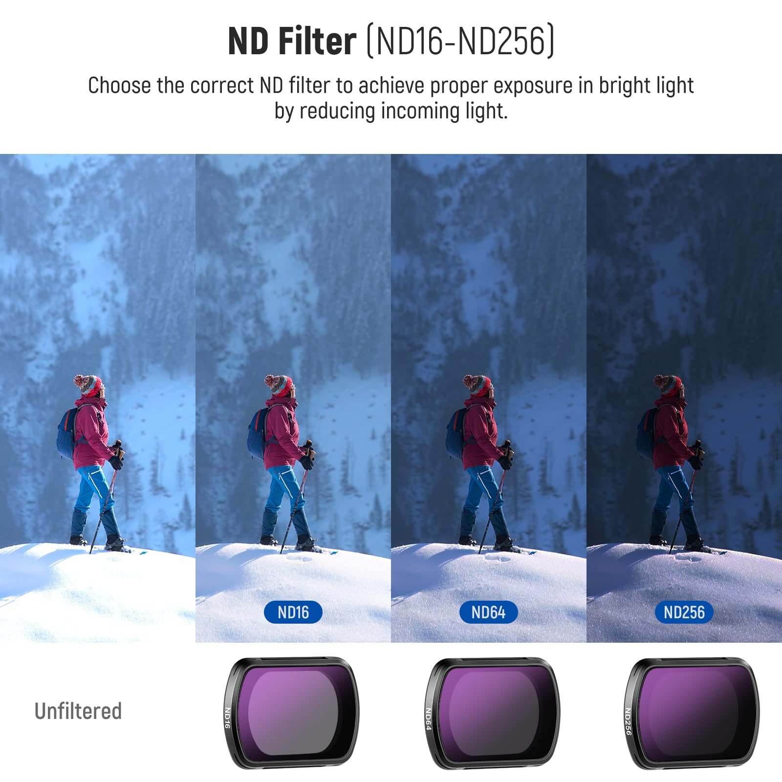 Neewer HD CPL ND Filter Kit for DJI OSMO Pocket