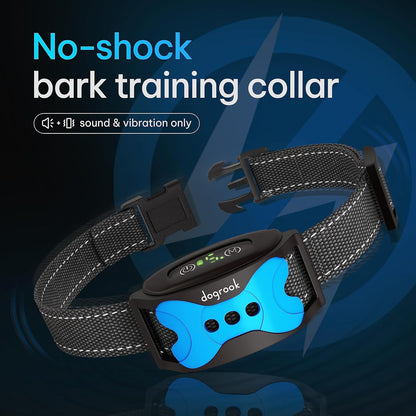 Rechargeable Dog Bark Collar with Beep and Vibration