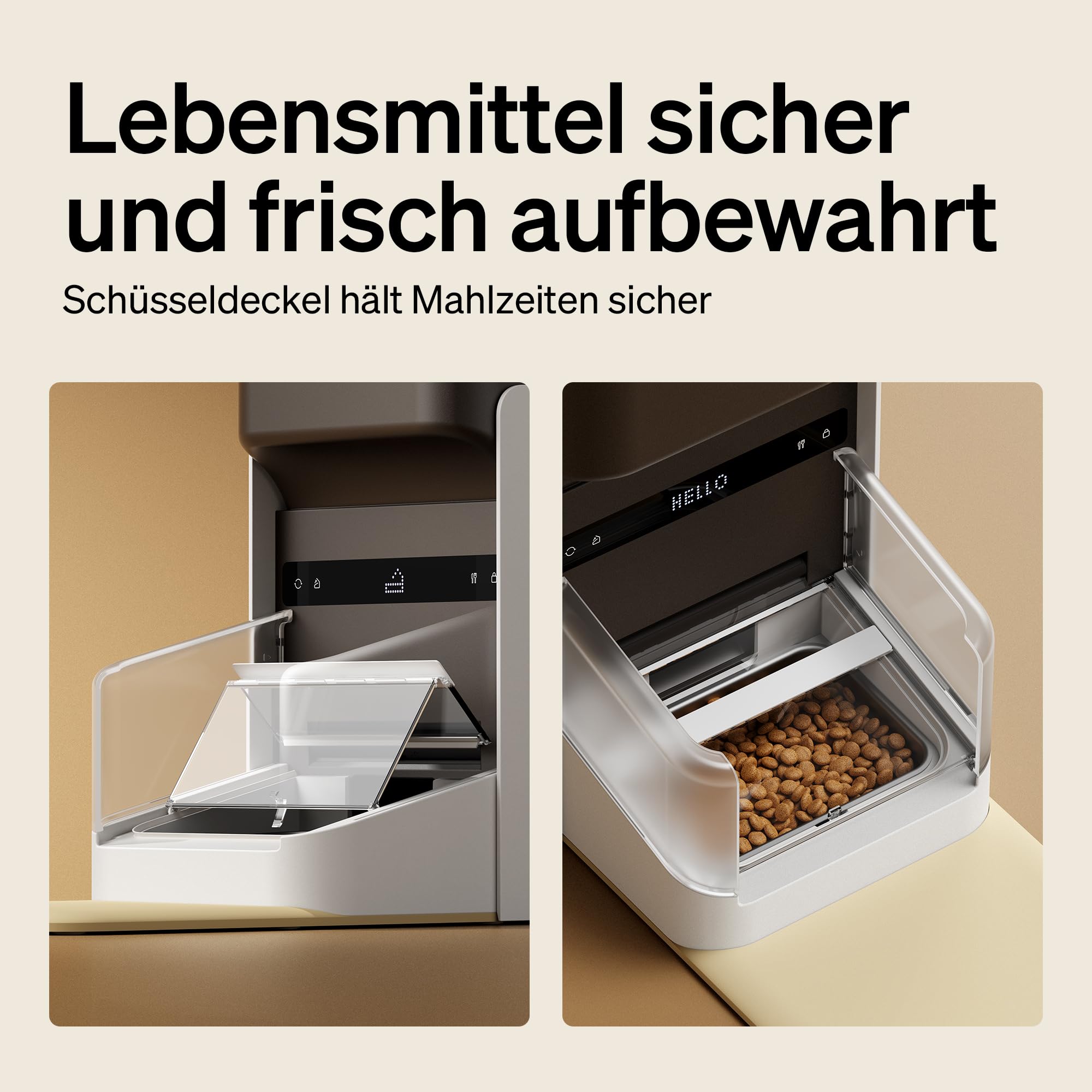Automatic Cat Feeder With App Control For Convenient Feeding