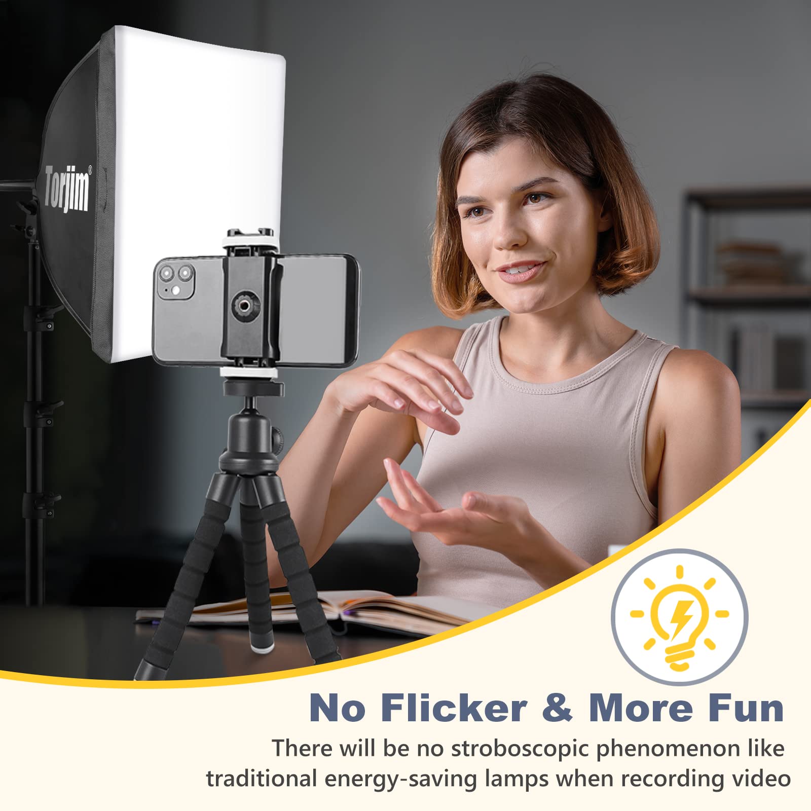 Professional Softbox Lighting Kit for Photography and Video