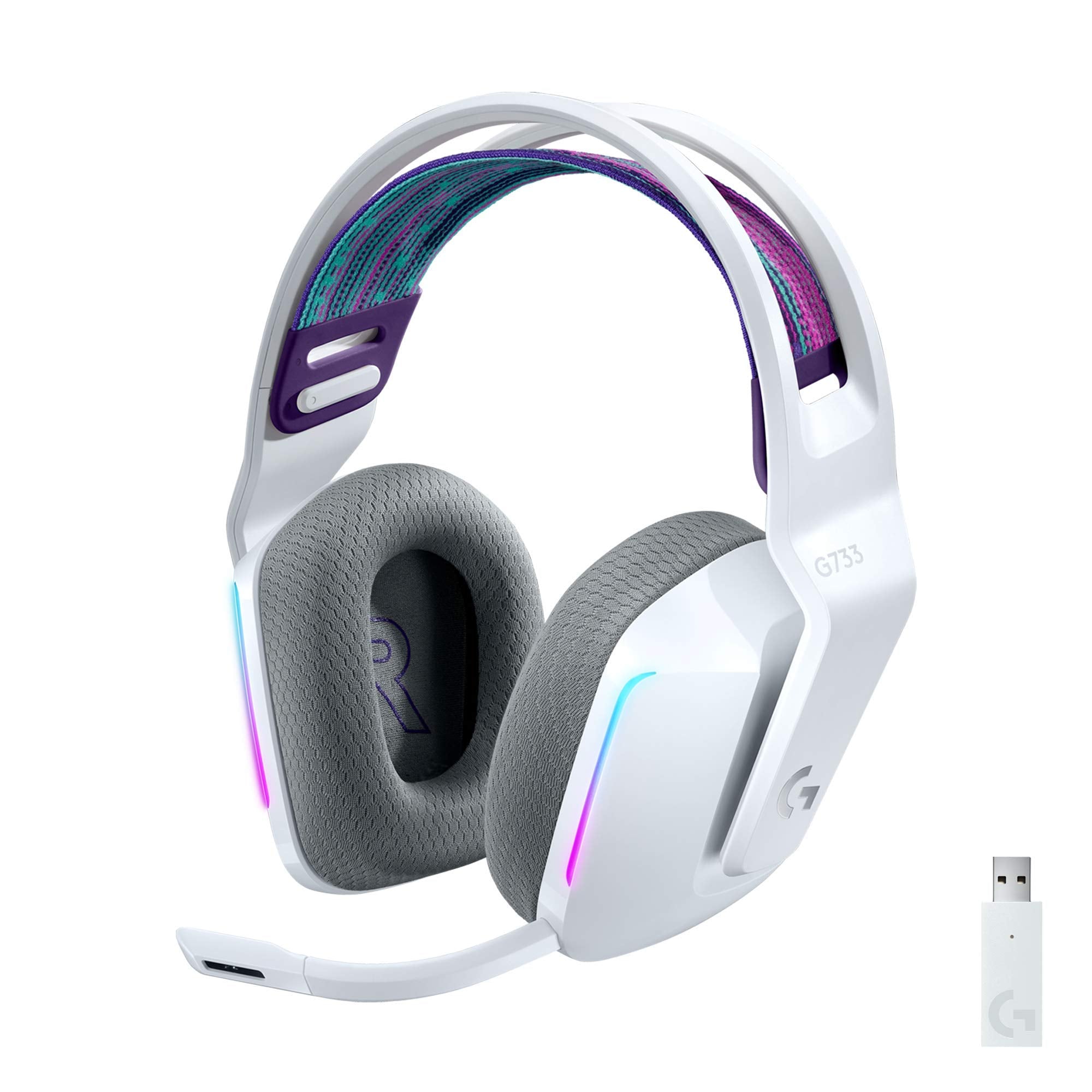 Logitech G733 Wireless Gaming Headset with Premium Audio