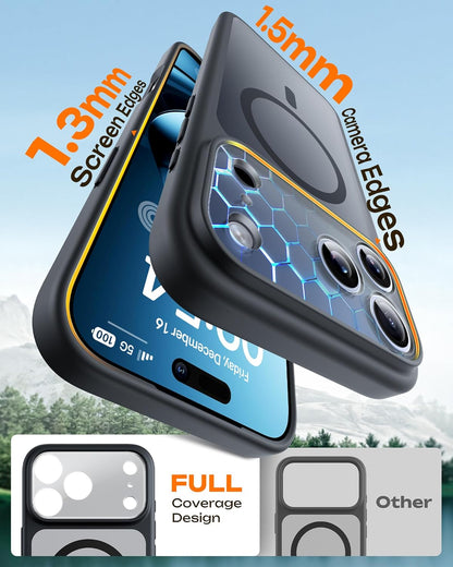 Tocol IPhone 17 Pro Max Case With Magnetic Ring MagSafe